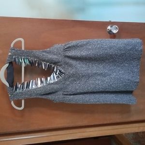 Anna Sui for Target Gray Tweed Dress sz 11 Gossip Girl